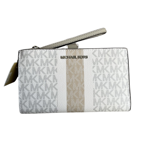 Michael Michael Kors Jet Set Double Zip Wristlet-Wristlet wallet-Credit cards wallet with ID Window